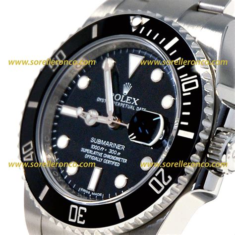 submariner nero rolex prezzo|rolex sottomarino prezzo.